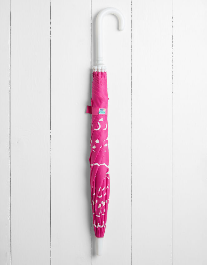 Grass and Air Colour-Revealing Umbrella, Pink (FUCHSIA), large