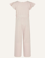 Jersey Shimmer Jumpsuit, Pink (PINK), large