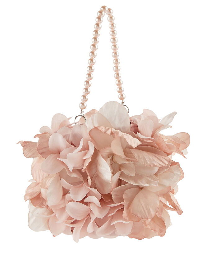 Pearl Garden Flower Pouch Bag, , large