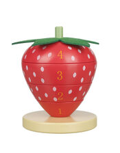 Orange Tree Toys Strawberry Stacking Ring, , large