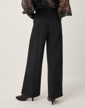 Payton Ponte Bootcut Trousers, Black (BLACK), large