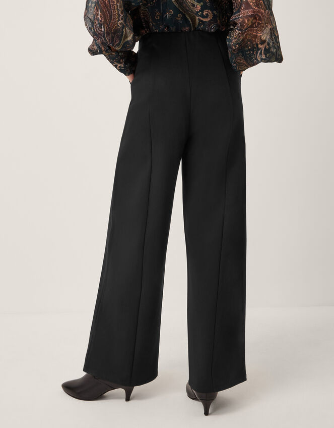 Payton Ponte Bootcut Trousers, Black (BLACK), large
