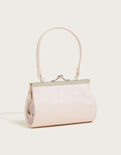 Triple Pom-Pom Pearl Mini Bag, , large