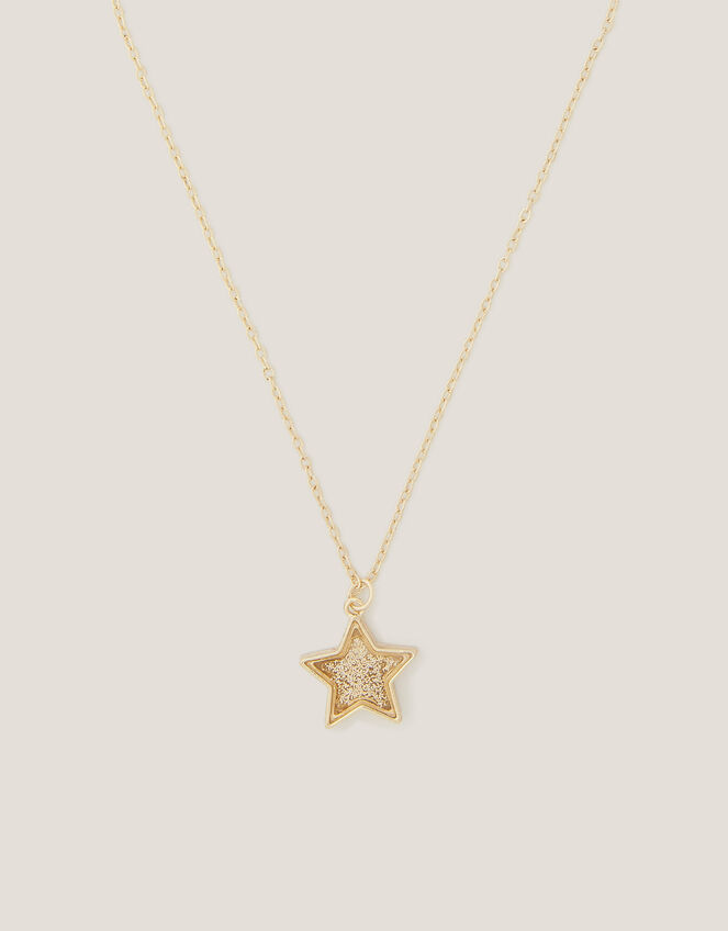 Confetti Star Pendant Necklace, , large