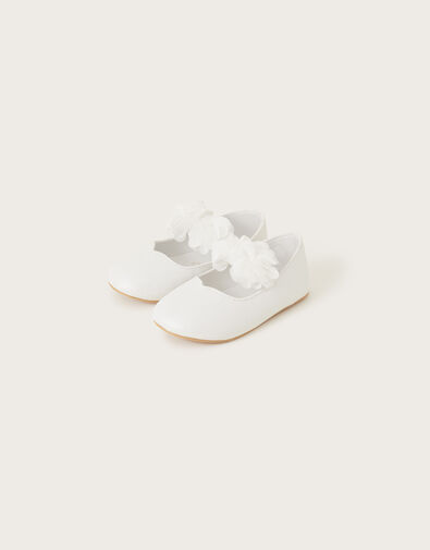 Corsage Walker Shoes, Ivory (IVORY), large