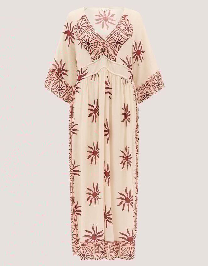 Sunnie Midi Beach Dress, Ivory (IVORY), large