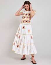East Billie Dress, White (WHITE), large