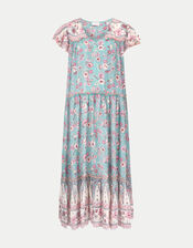 East Clementine Floral Maxi Dress, Green (MINT), large