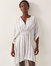 Sana Sequin Embellished Kaftan, Ivory (IVORY), large