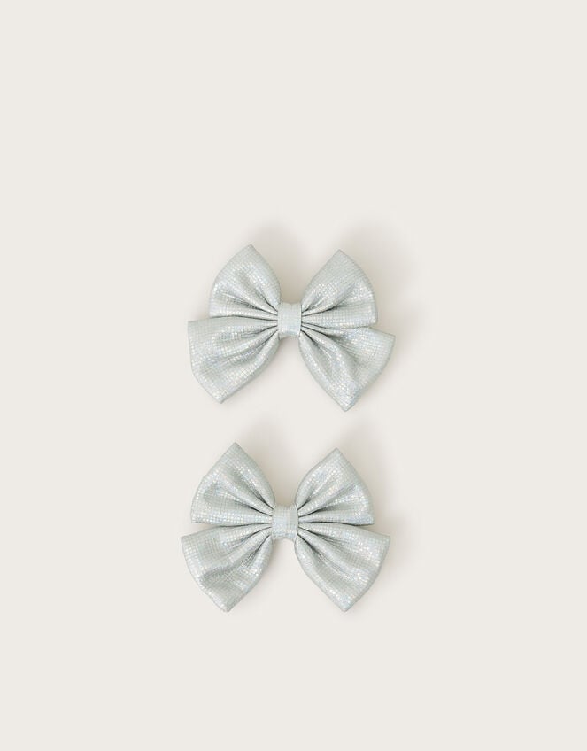 2-Pack Bow Hair Clips, , large