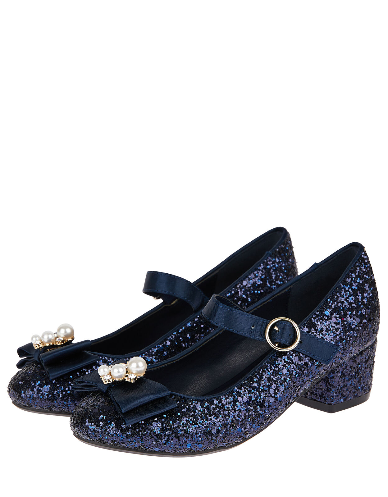 Navy sparkly shoes new arrivals