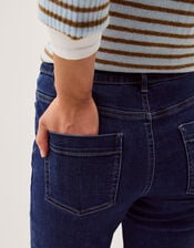 Idabella Slim Cropped Jeans, Blue (INDIGO), large