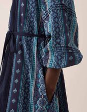 East Gabriette V-Neck Floral Print Maxi Dress, Blue (BLUE), large