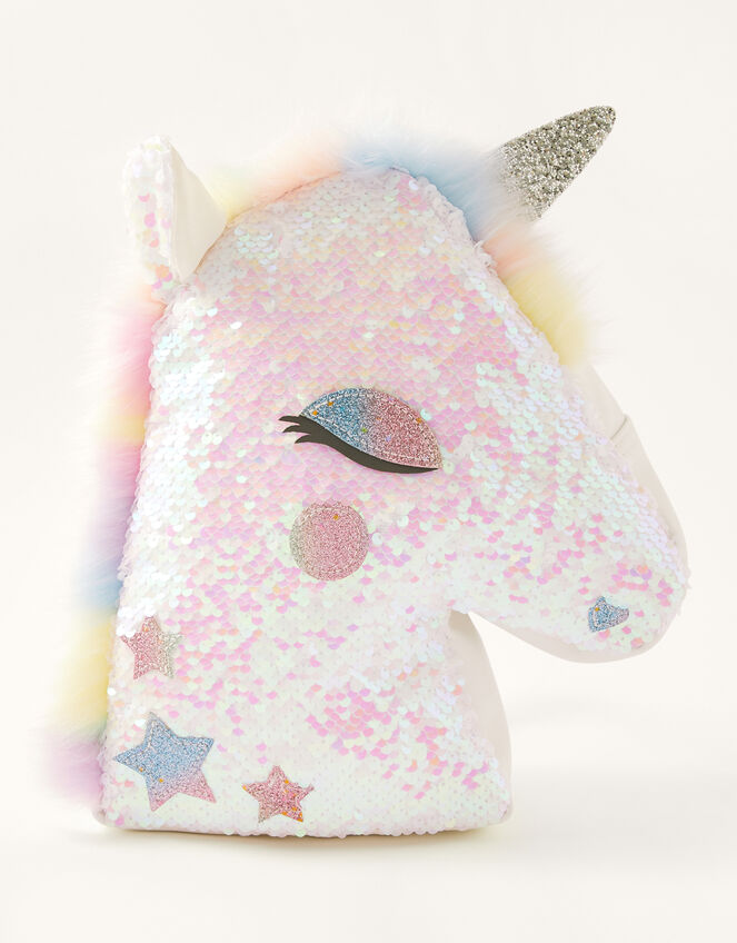 Sequin Unicorn Backpack, , large