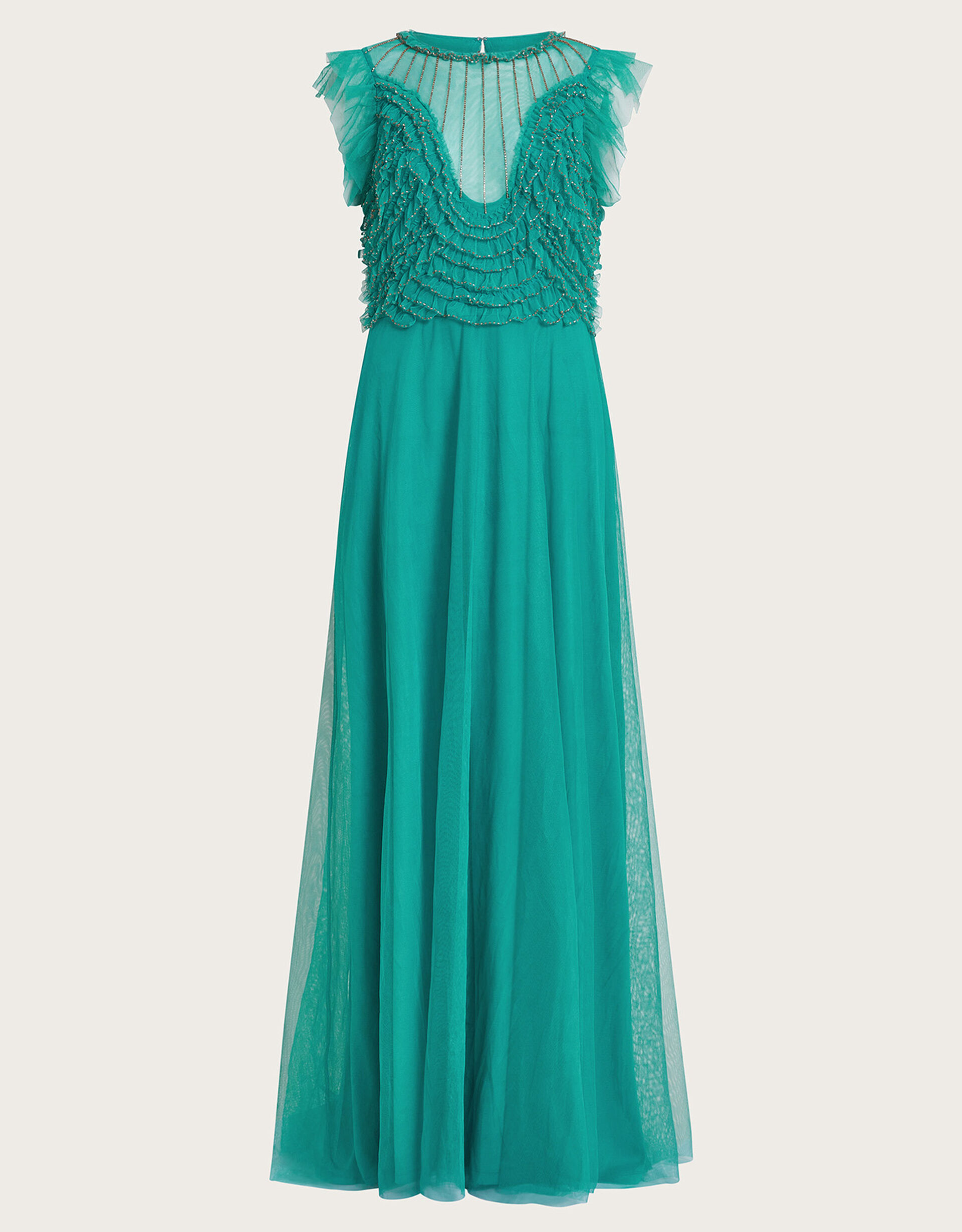 Irlani Green Dress
