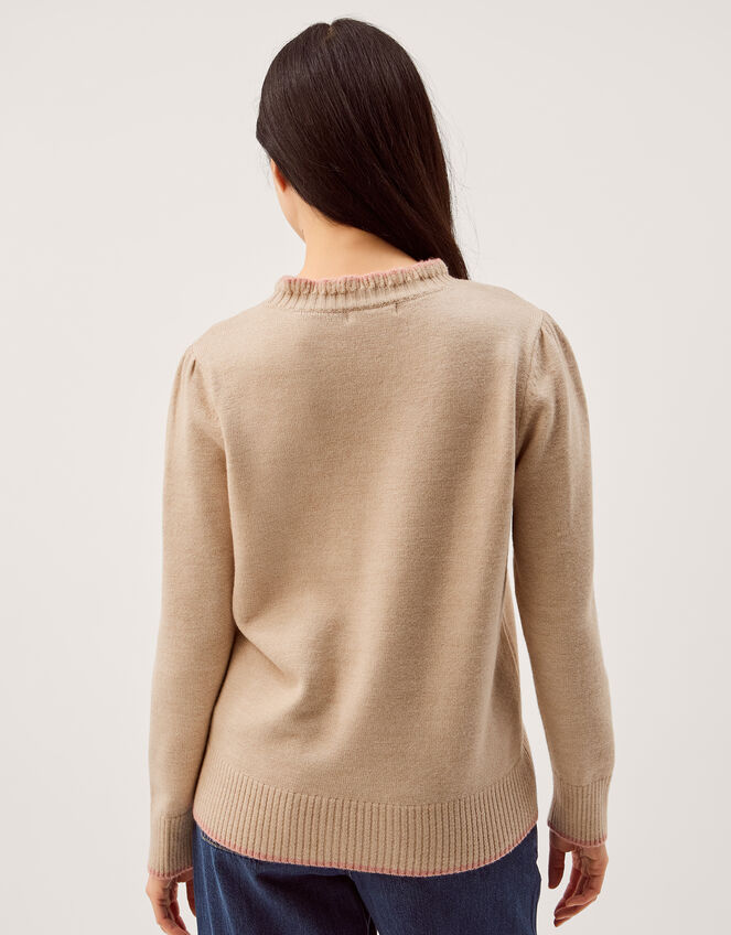 Ami Amour Jumper Natural