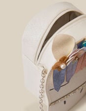 Fleur Embellished Unicorn Crossbody Bag, , large