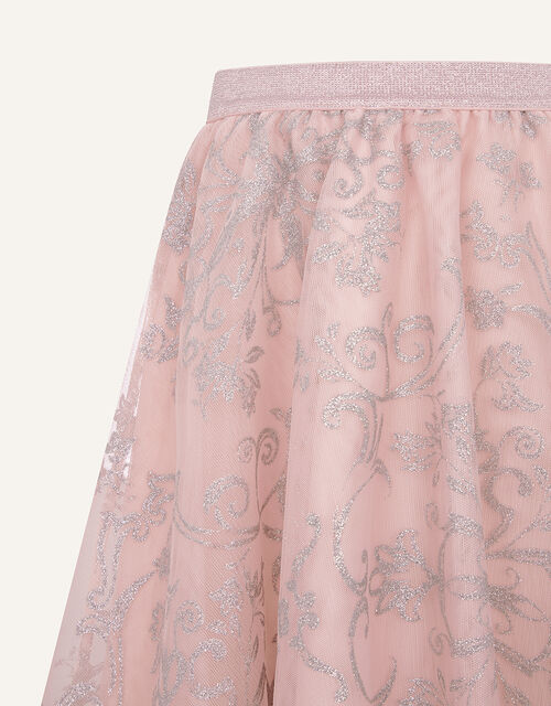 Princessa Hanky Hem Skirt Pink Girls' Skirts Monsoon UK.