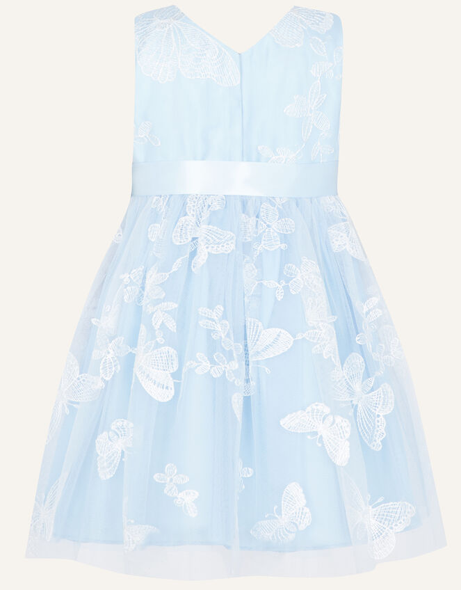 Baby Bridget Butterfly Dress, Blue (BLUE), large