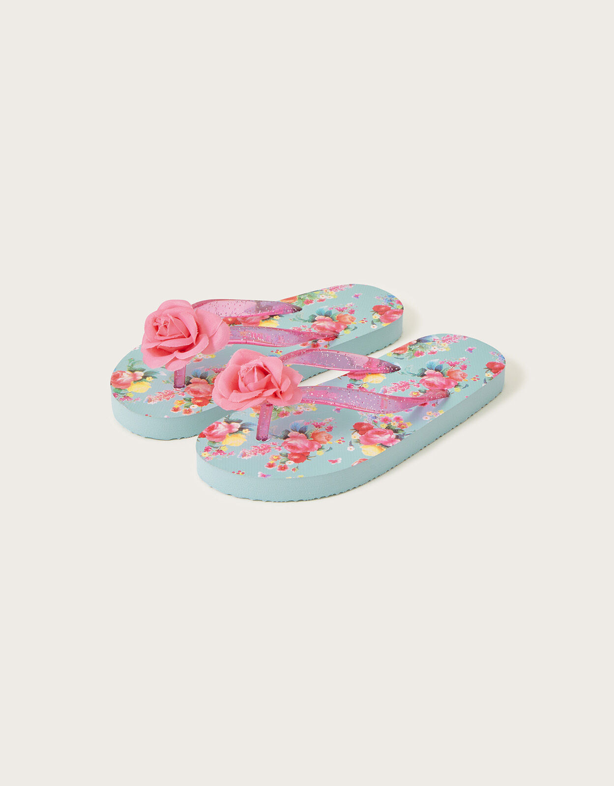 Flower Flip Flops Multi