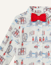 London Guard Shirt and Bow Tie, Ivory (IVORY), large