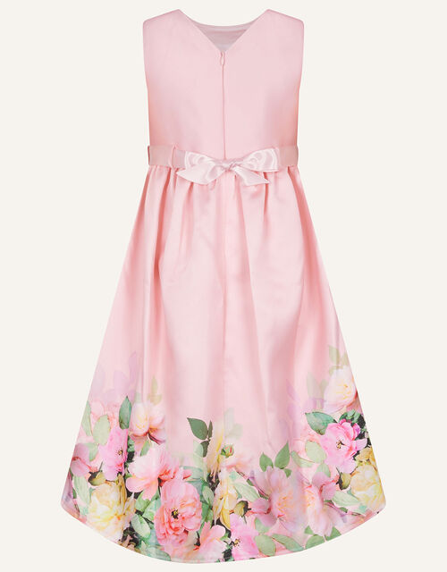 Peony Floral High-Low Dress , Pink (PINK), large