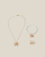 Butterfly Jewellery Set, , large