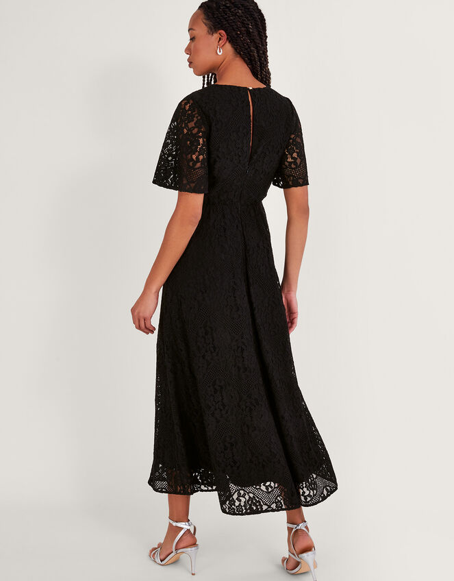 Lucia Lace Tea Dress Black | Evening Dresses | Monsoon UK.