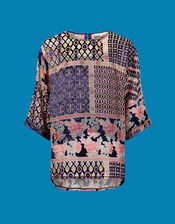 East Romy Burnout Top, Multi (MULTI), large