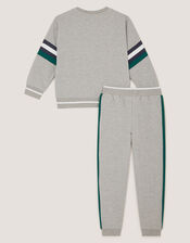 Game On Sweatshirt & Joggers Set, Grey (GREY), large