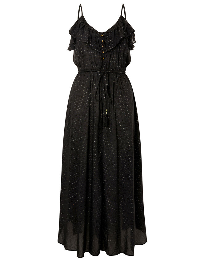 Spot Print Cami Dress in LENZING™ ECOVERO™ Black