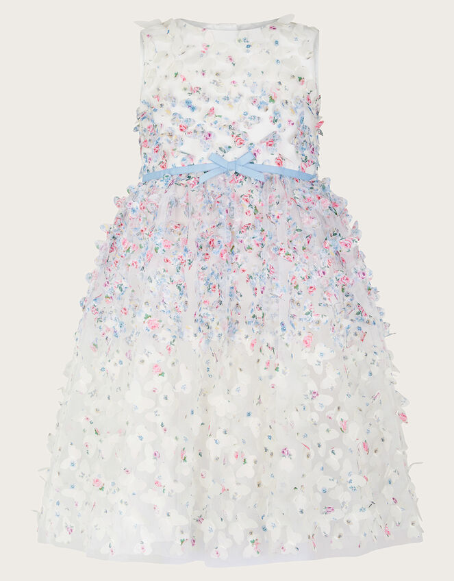 Confetti 3D Petal Dress, Ivory (IVORY), large