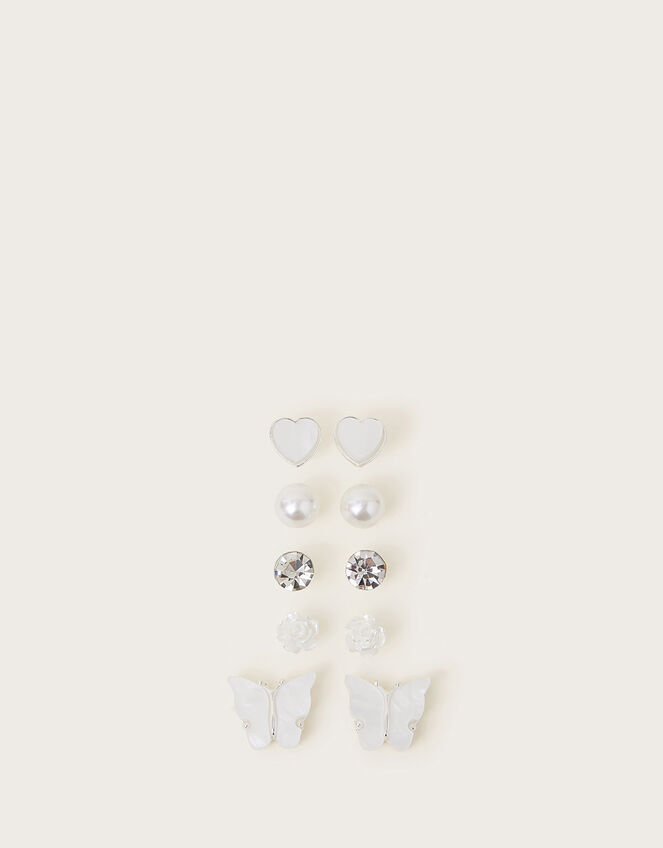 5-Pack Bridesmaid Studs, , large