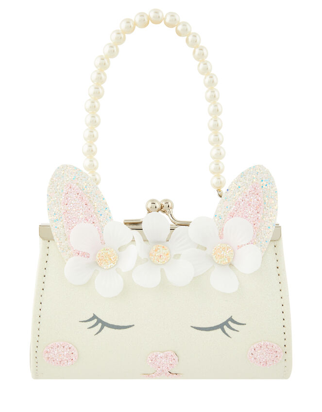 Disco Daisy Bunny Glitter Mini Bag, , large