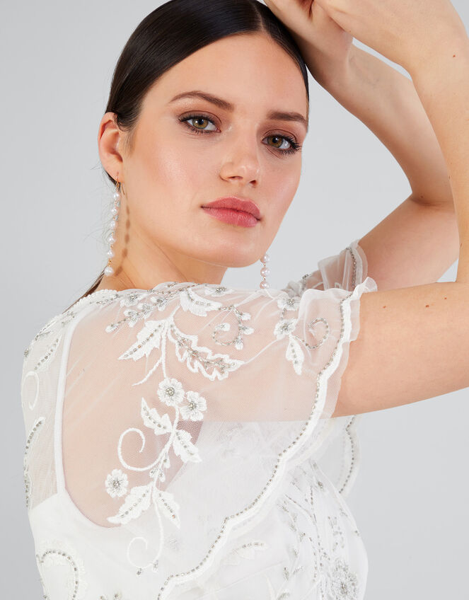 Liz Embroidered Bridal Dress Ivory | Wedding Dresses | Monsoon UK.