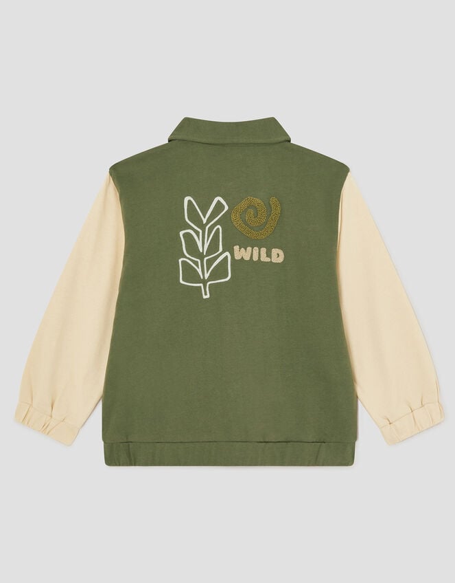 Wild Bomber Jacket, Green (KHAKI), large