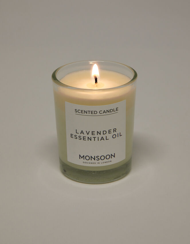 Small Lavender Scented Candle Candles & Home Fragrance Monsoon UK.