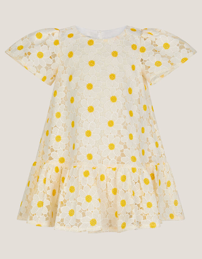 Baby Zaria Daisy Lace Swing Dress, Ivory (IVORY), large