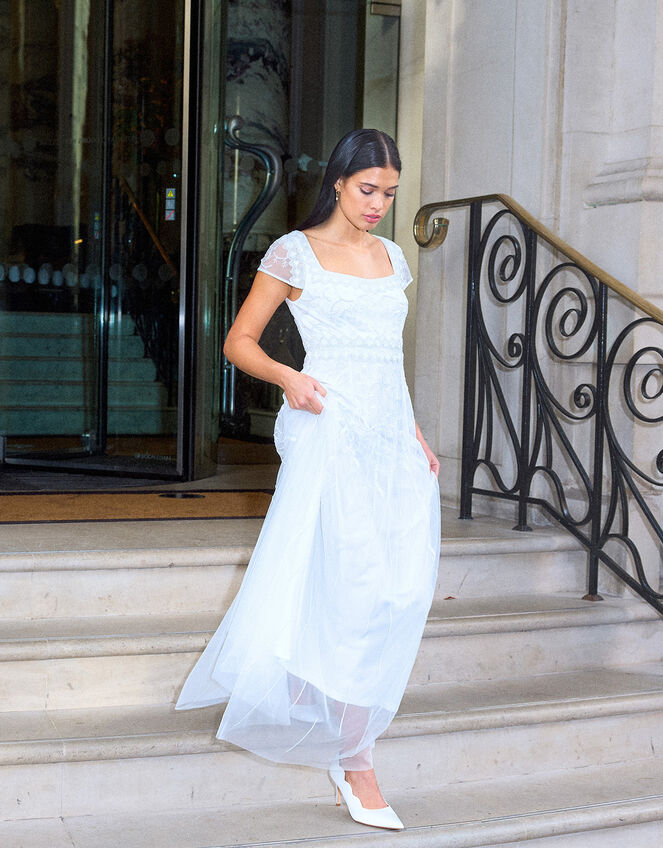 VESTIDO SIMONE IVORY LINO/ M main image 0