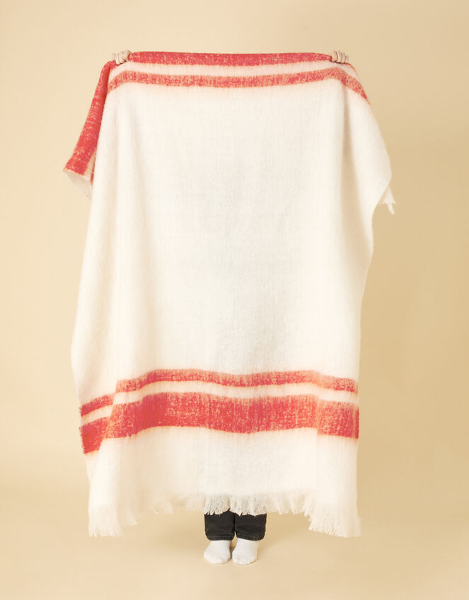 Colour Block Blanket Throw, , large