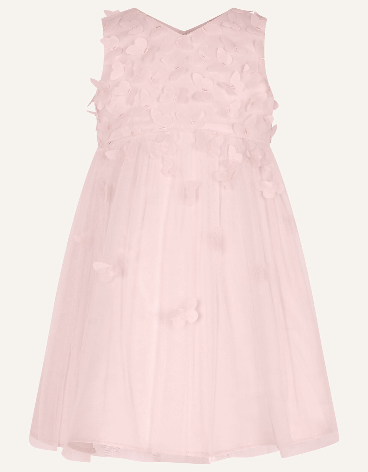Baby Bella 3D Butterfly Dress Pink