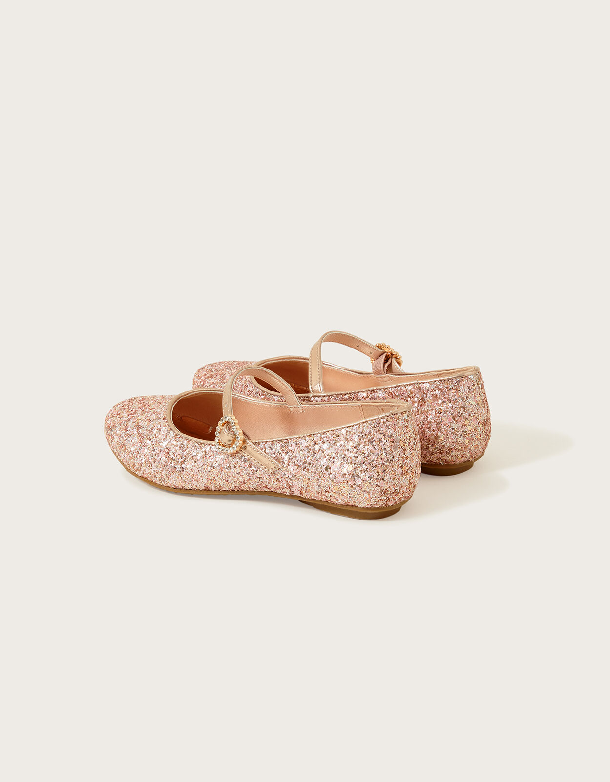 Sparkly pink flats hot sale