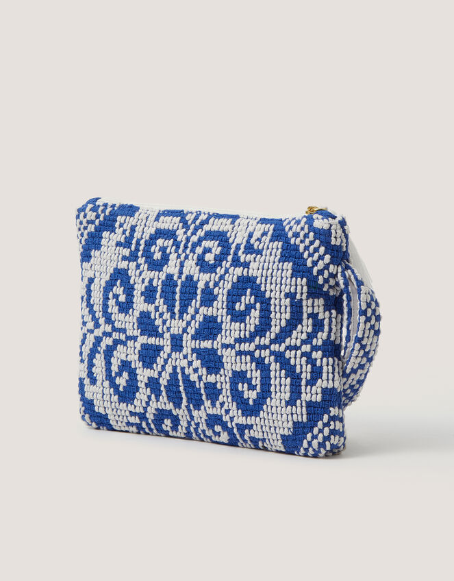 Janine Floral Tapestry Clutch Bag, , large