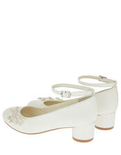 Maria Pearl Butterfly Shimmer Heels, Ivory (IVORY), large