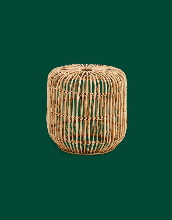 Nkuku Kedarpur Rattan Side Table, , large