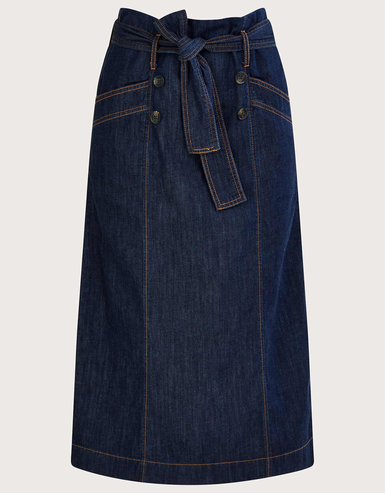 Button front skirt uk online