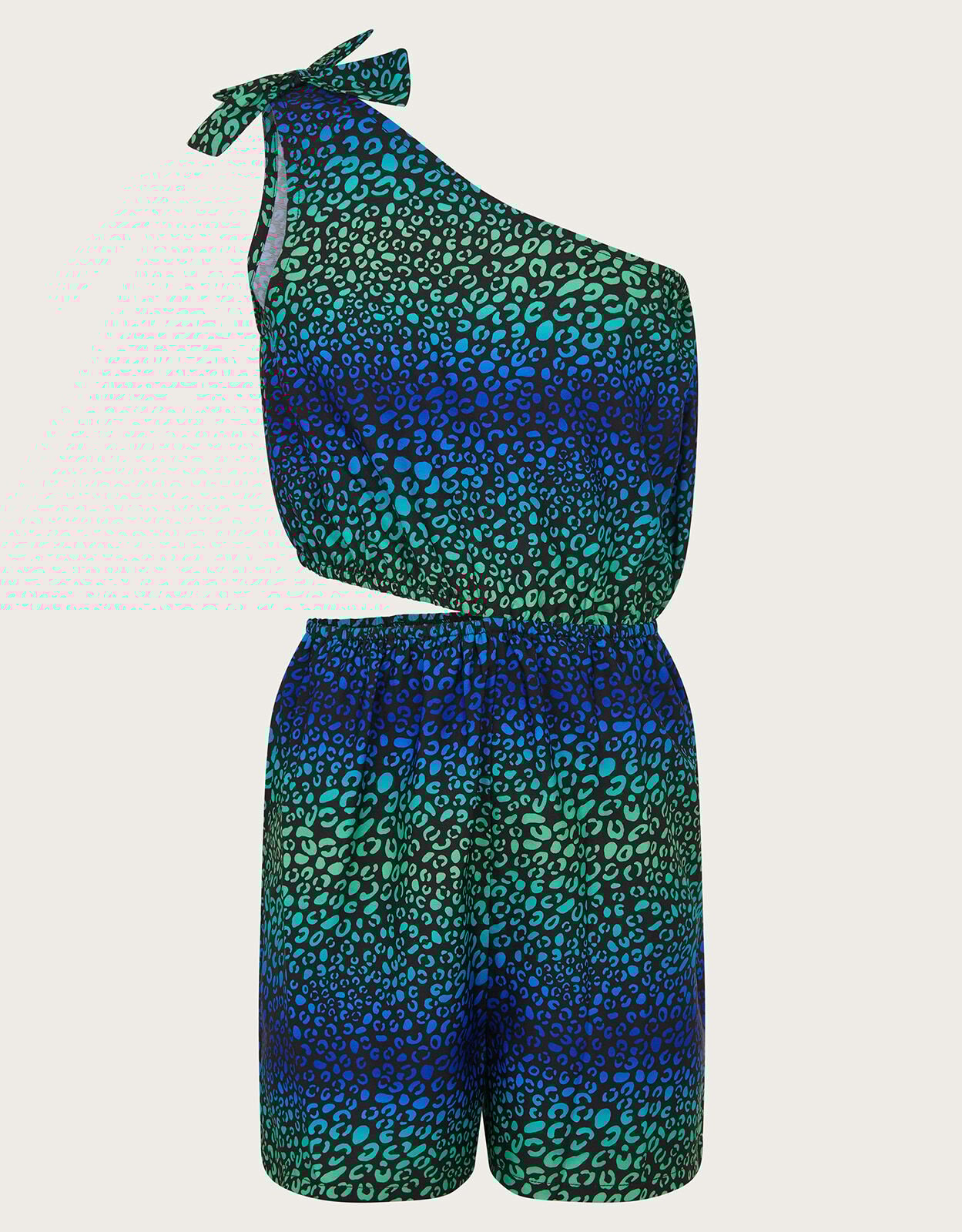 Animal print playsuit uk on sale