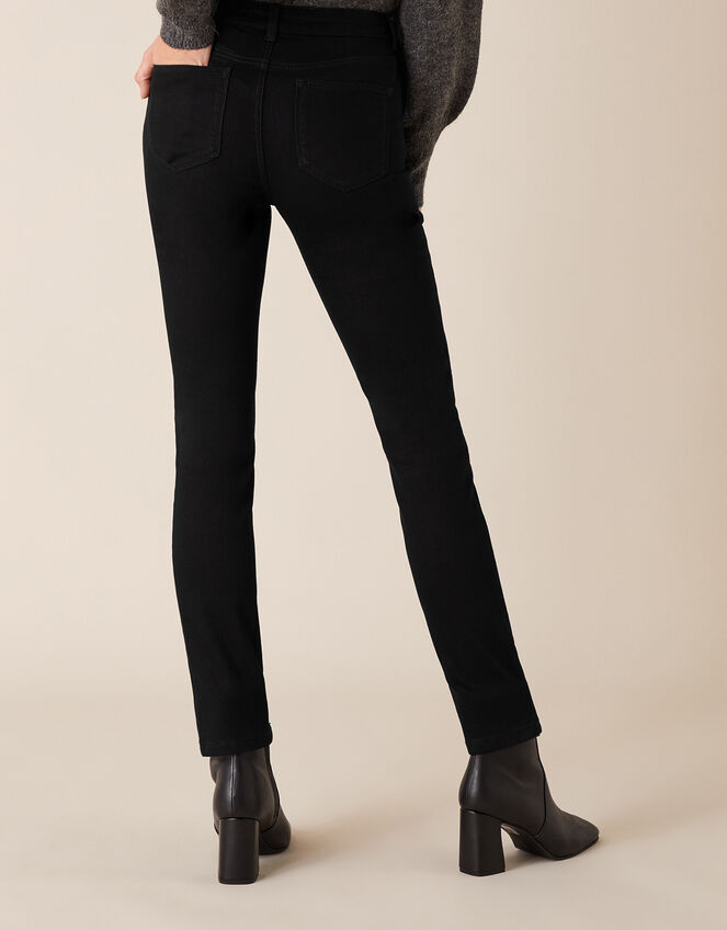 Azura Premium Short-Length Jeans, Black (BLACK), large