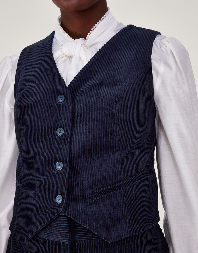Ada Waistcoat Sand Vest Fra French Laundry main image 0