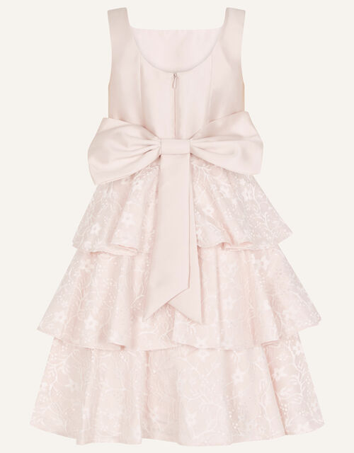 Zinnia Tiered Ruffle Dress, Pink (PINK), large